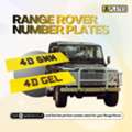 Range Rover Number Plates For A Refined Vehicle Look