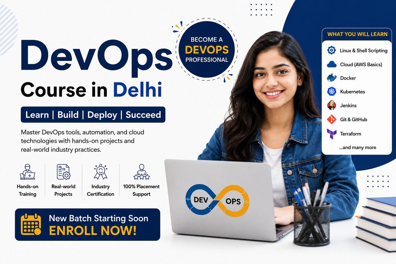 New Delhi, Lessons Offered, Learn DevOps Skills With Expert Training In Delhi