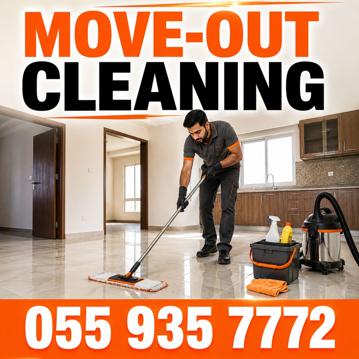 Al Dana, Cleaning, 🟧🟧 MOVING OUT? GET IT CLEANED! – MOVE-OUT CLEANING JUBAIL – 🟧 055 935 7772 🟧🟧