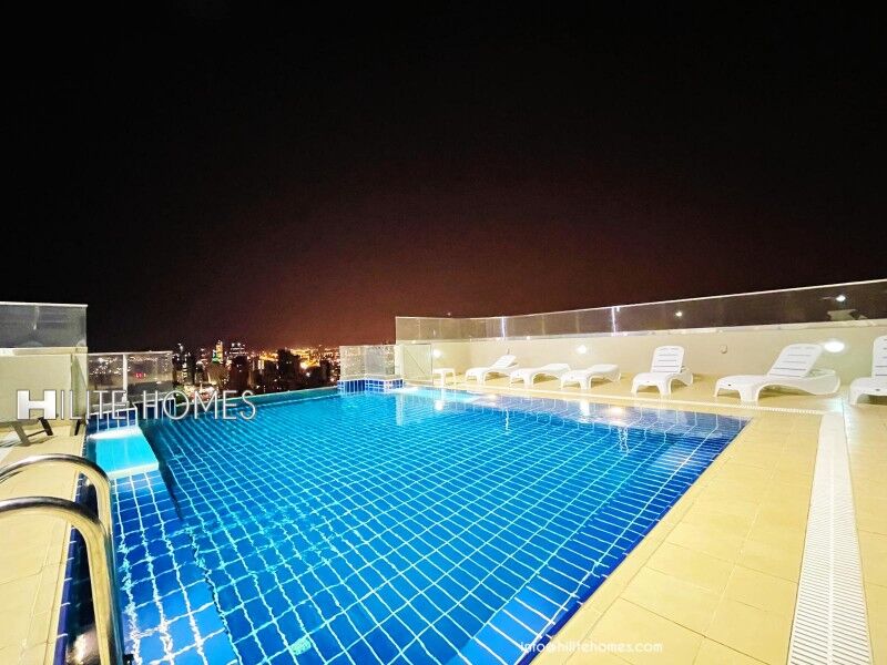 Kuwait City, Apartments, Flats, Houses & Villas, KWD 1000/month,  3 BR,  Emi Furnished Three Bedroom Apartment For Rent,Near Kuwait City