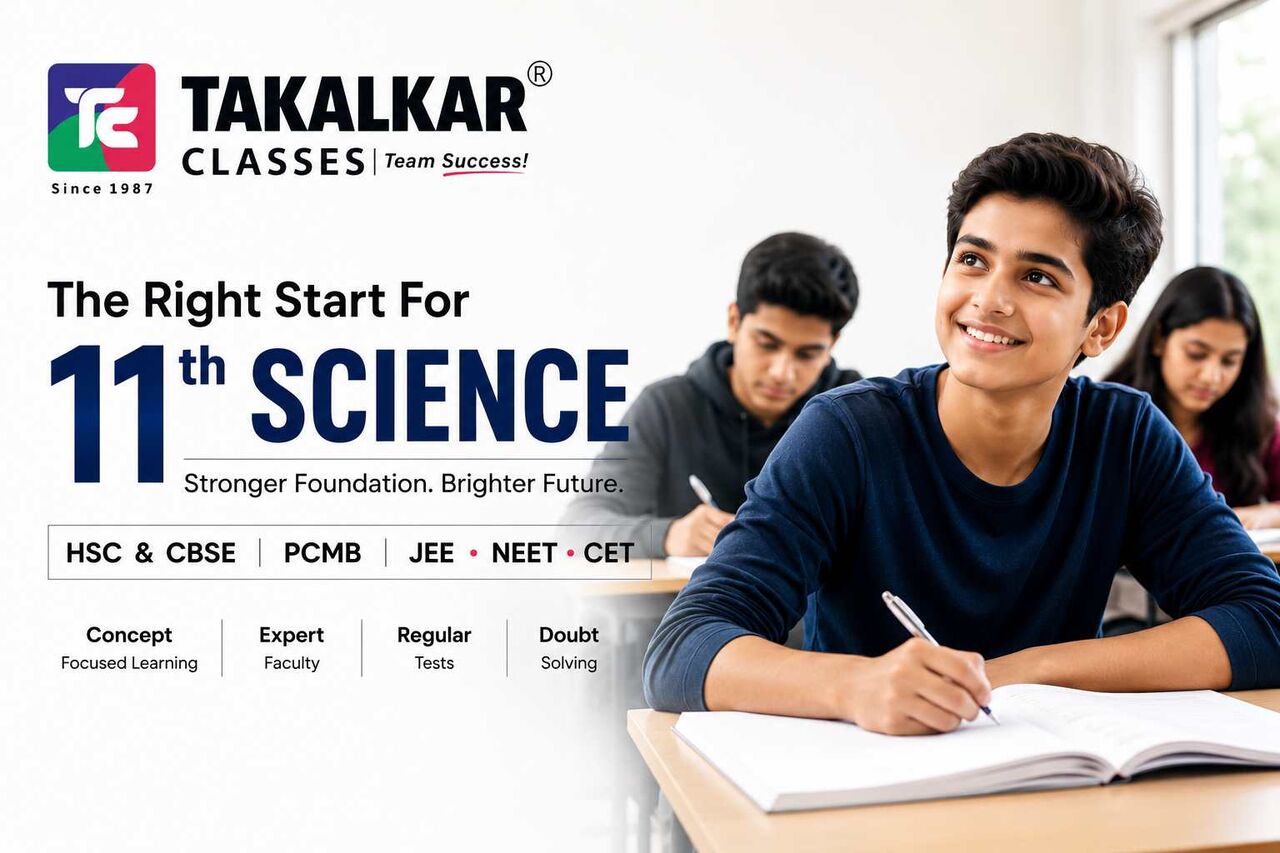 Pune, Education, 11th Science Coaching Classes In Sinhgad Road Pune | Takalkar Classes
