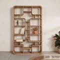 MYR 5800,  Teak Bookshelf Curve