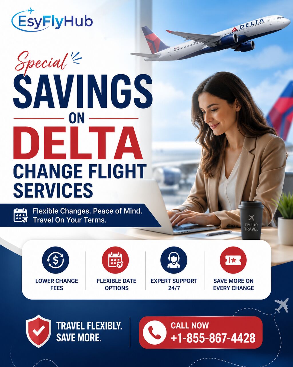 New York, Travel, Special Savings On Delta Change Flight Services