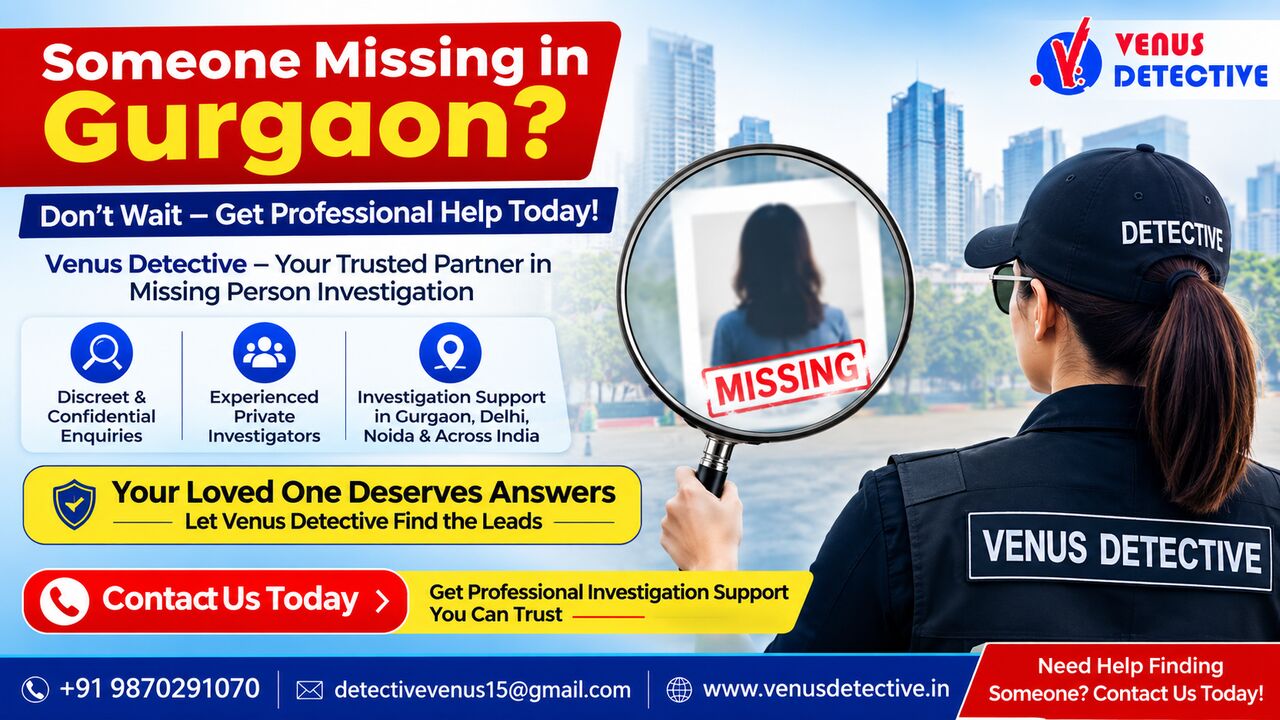 Gurgaon, Legal, Missing Person Detective In Gurgaon &ndash; Professional Investigation Services