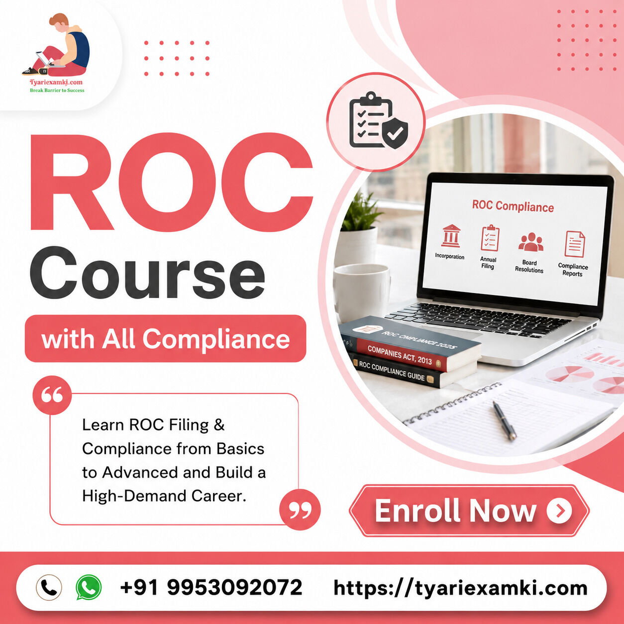 New Delhi, Lessons Offered, ROC Filing Course Online Learn MCA Compliance Professionally