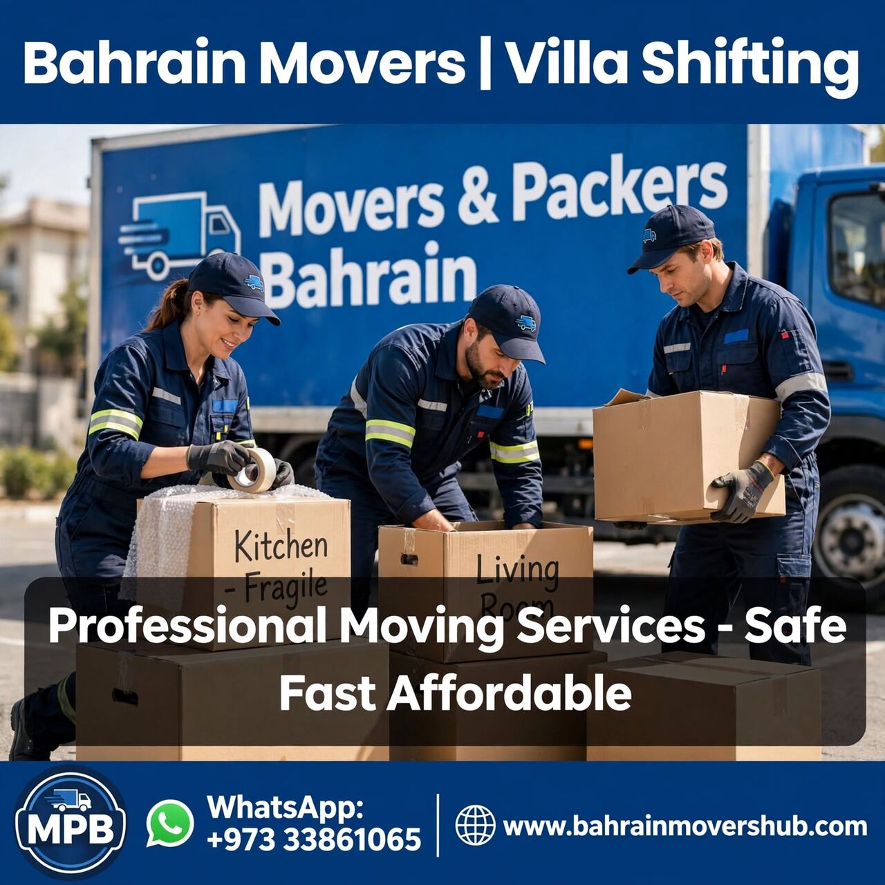 Janabiya, Labor/Moving, International Movers And Packers In Bahrain