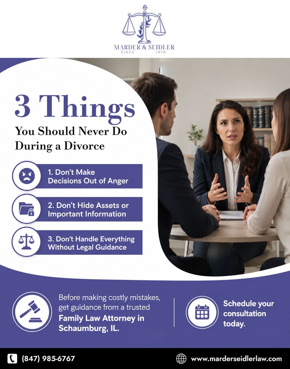 New York, Legal, Trusted Family Law Attorney In Schaumburg - Marder And Seidler Law Firm
