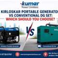 How To Choose The Right Kirloskar Portable Generator