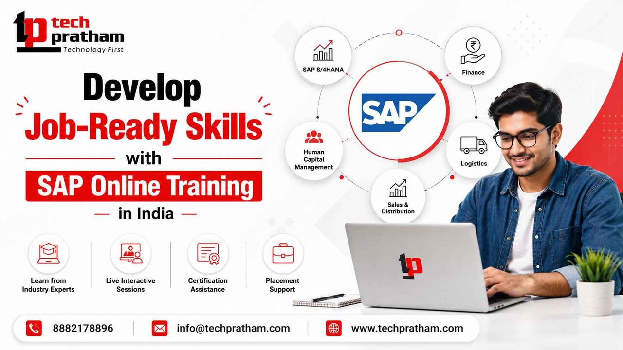 Noida, Education, Develop Job-Ready Skills With SAP Online Training In India