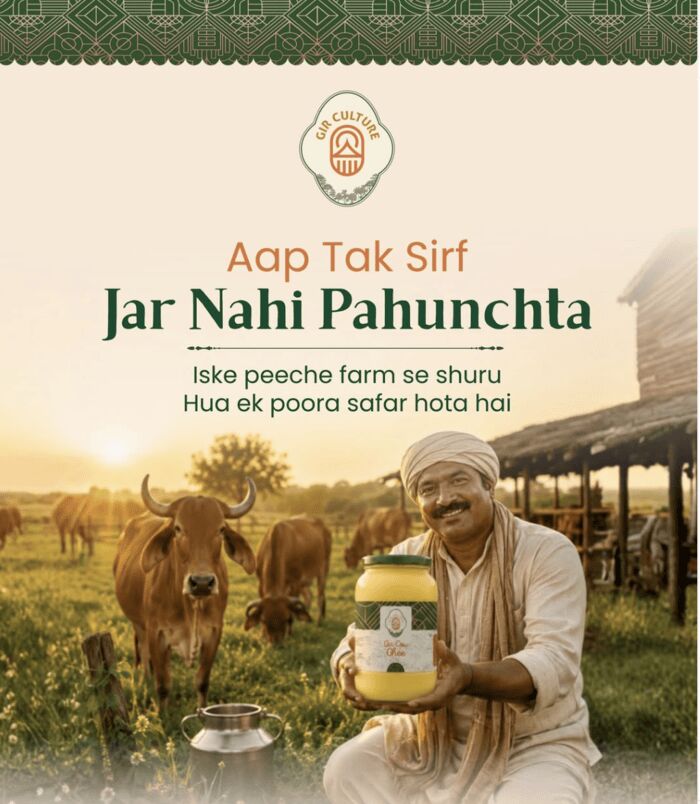 Mumbai, Food, INR 1499,  Gir Culture Gir Cow Ghee &ndash; From Our Farm To Your Table | 100% Pure A2 Ghee