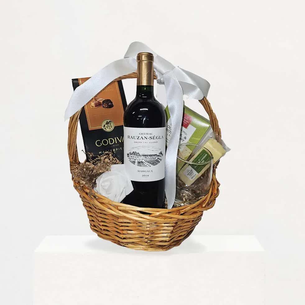 Washington DC, Food & Drink, Wine Basket Wedding Gift &ndash; Elegant & Delivered