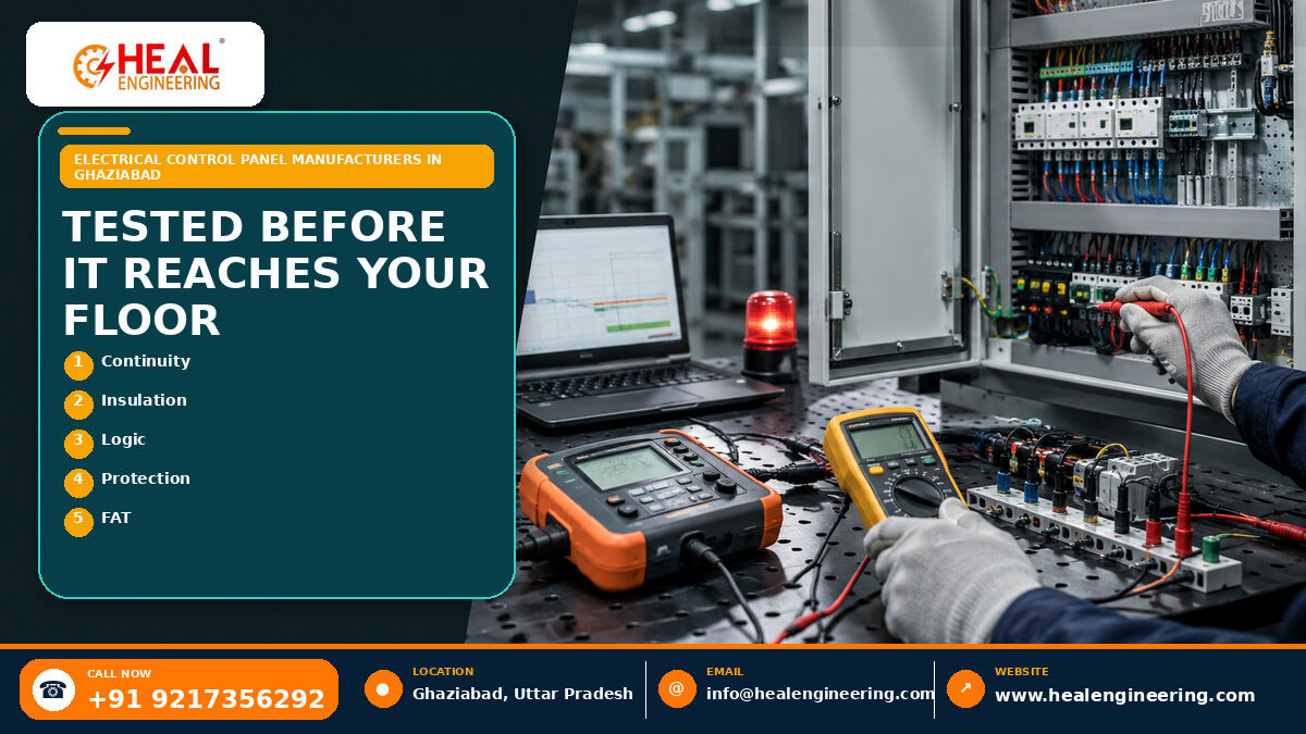 Ghaziabad, Business, Electrical Control Panel Manufacturer In Ghaziabad