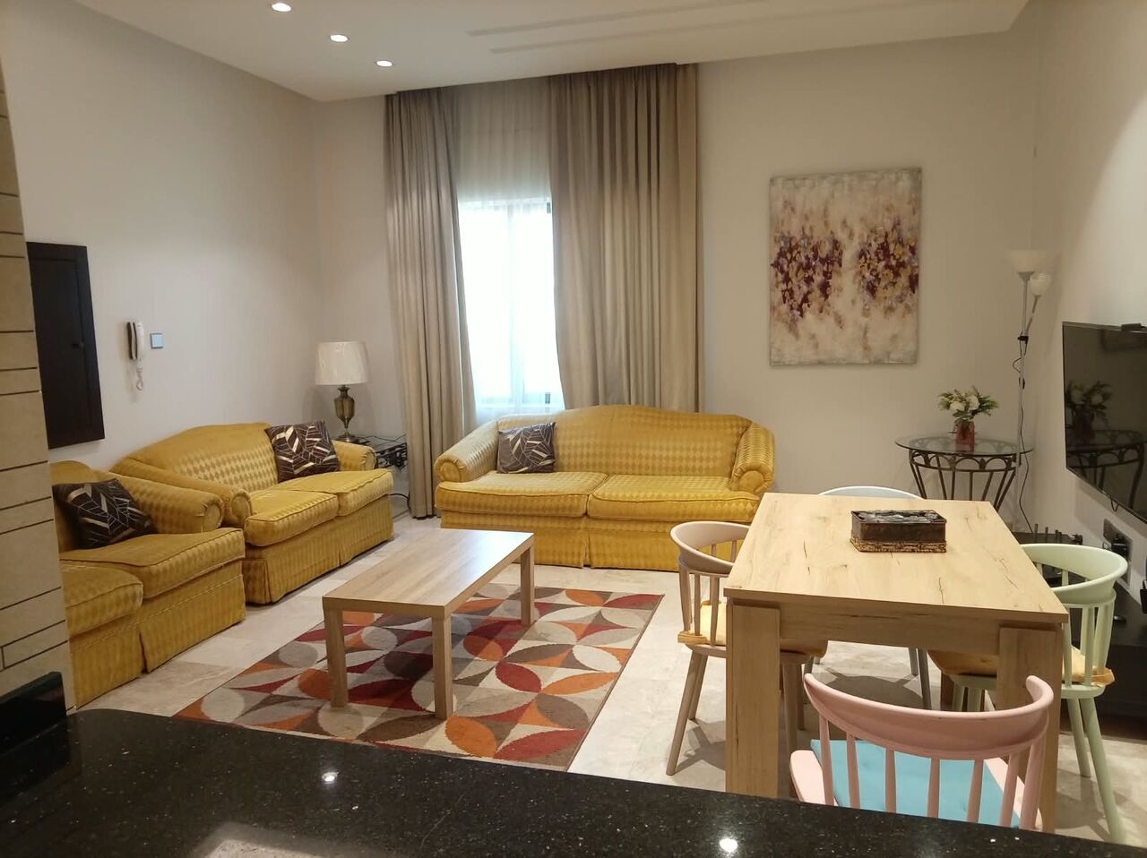 Juffair, Apartments, Flats, Houses & Villas, BHD 330/year,  2 BR,  Fully Furnished 2BHK Flat For Rent In Juffair With Ewa