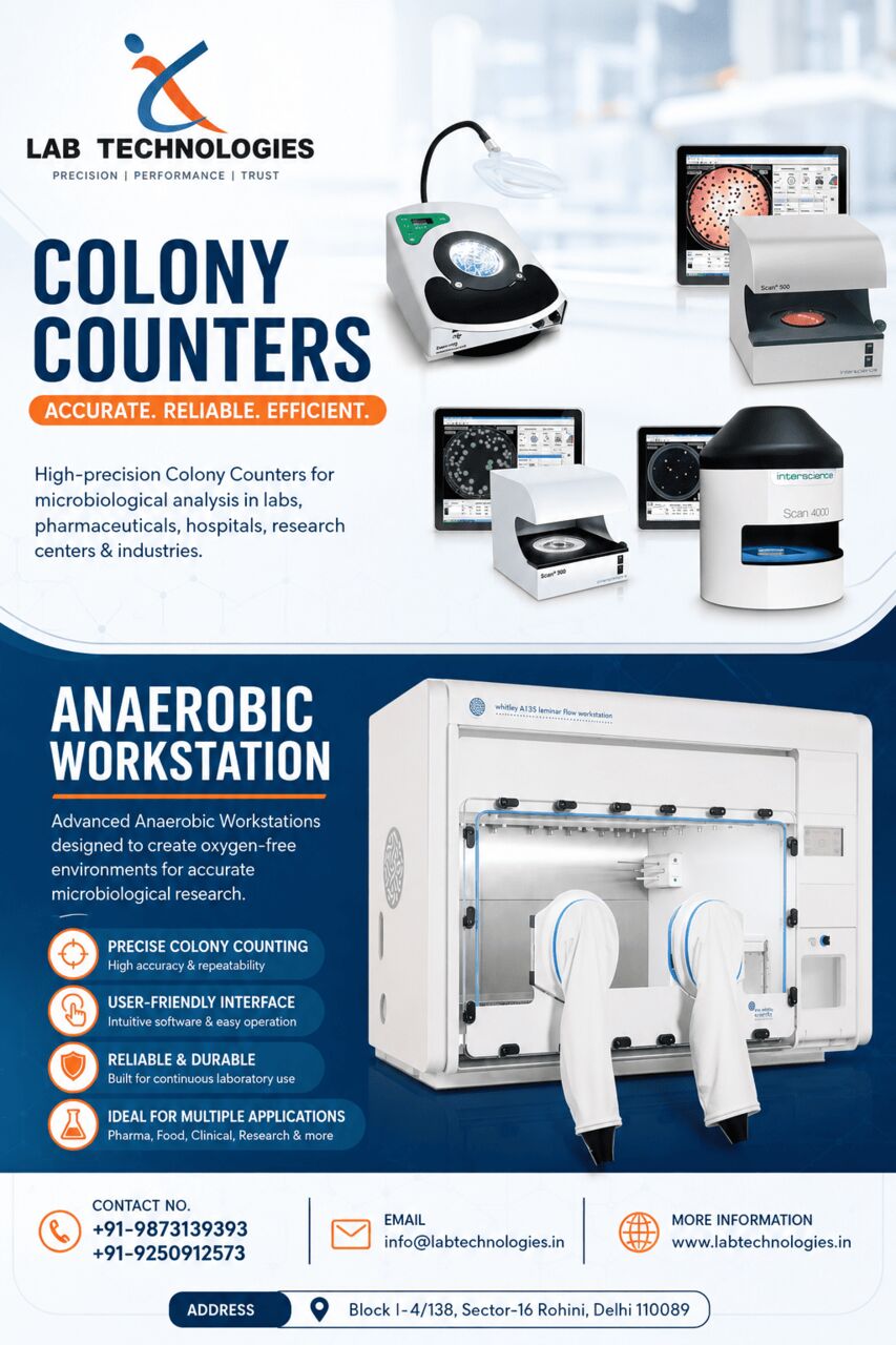 New Delhi, Machinery, Professional Colony Counters For Microbiology Laboratories &ndash; Lab Technologies