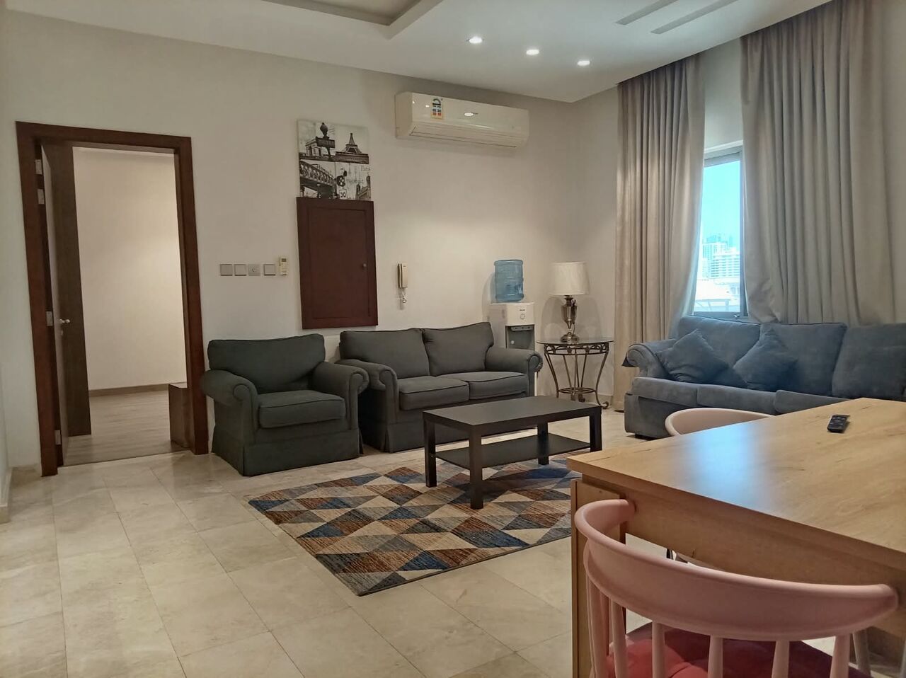 Juffair, Apartments, Flats, Houses & Villas, BHD 330/year,  Furnished,  2 BR,  Fully Furnished 2BHK Flat For Rent In Juffair With Ewa