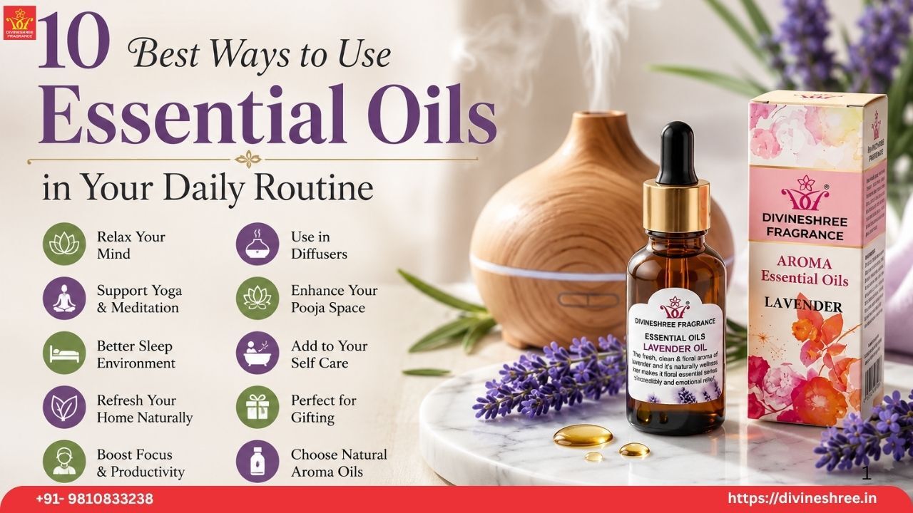 New Delhi, Appliances, INR 500,  10 Best Ways To Use Essential Oils In Your Daily Routine
