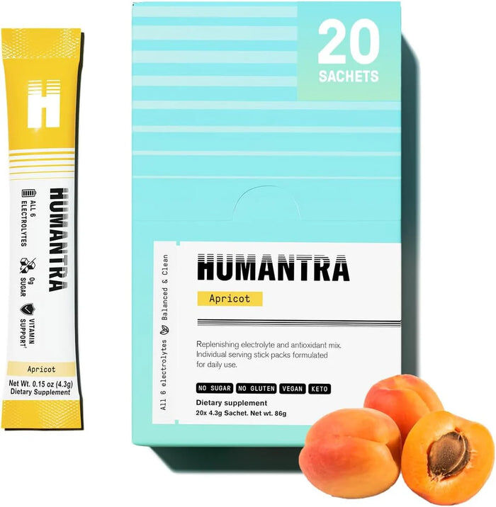 Dubai, Materials, Humantra Apricot: Refreshing Electrolyte Hydration | Enhance Glow