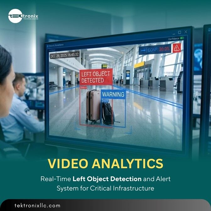 Dubai, Computer, Left Object Detection Video Analytics: Intelligent Security For Oman & GCC