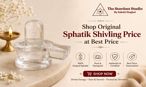 Gurgaon, Business, Shop Original Sphatik Shivling Online At Best Price | The Stardust Studio
