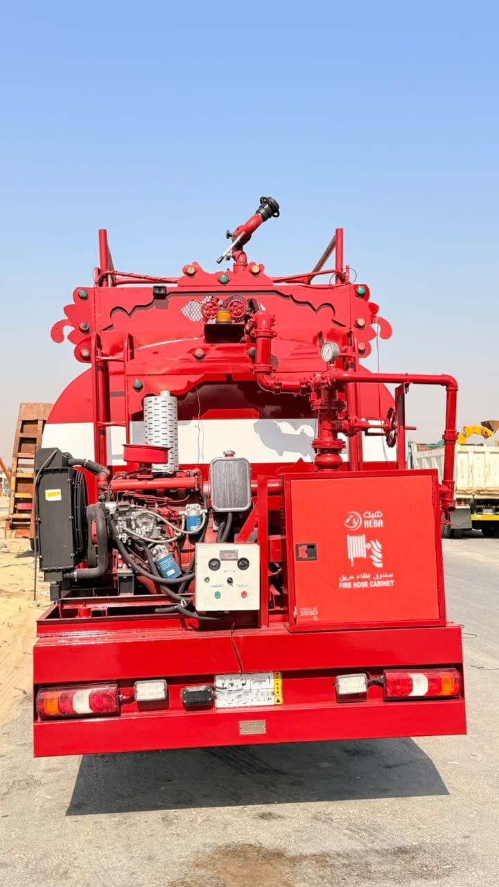 Dammam, Equipment Rental, Fire Water Truck Available For Rent