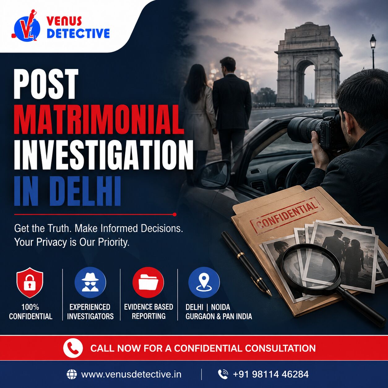 New Delhi, Legal, Post Matrimonial Investigation In Delhi &ndash; Private Detective Services | Venus Detective
