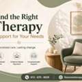 Find The Right Therapy Support For Your Needs