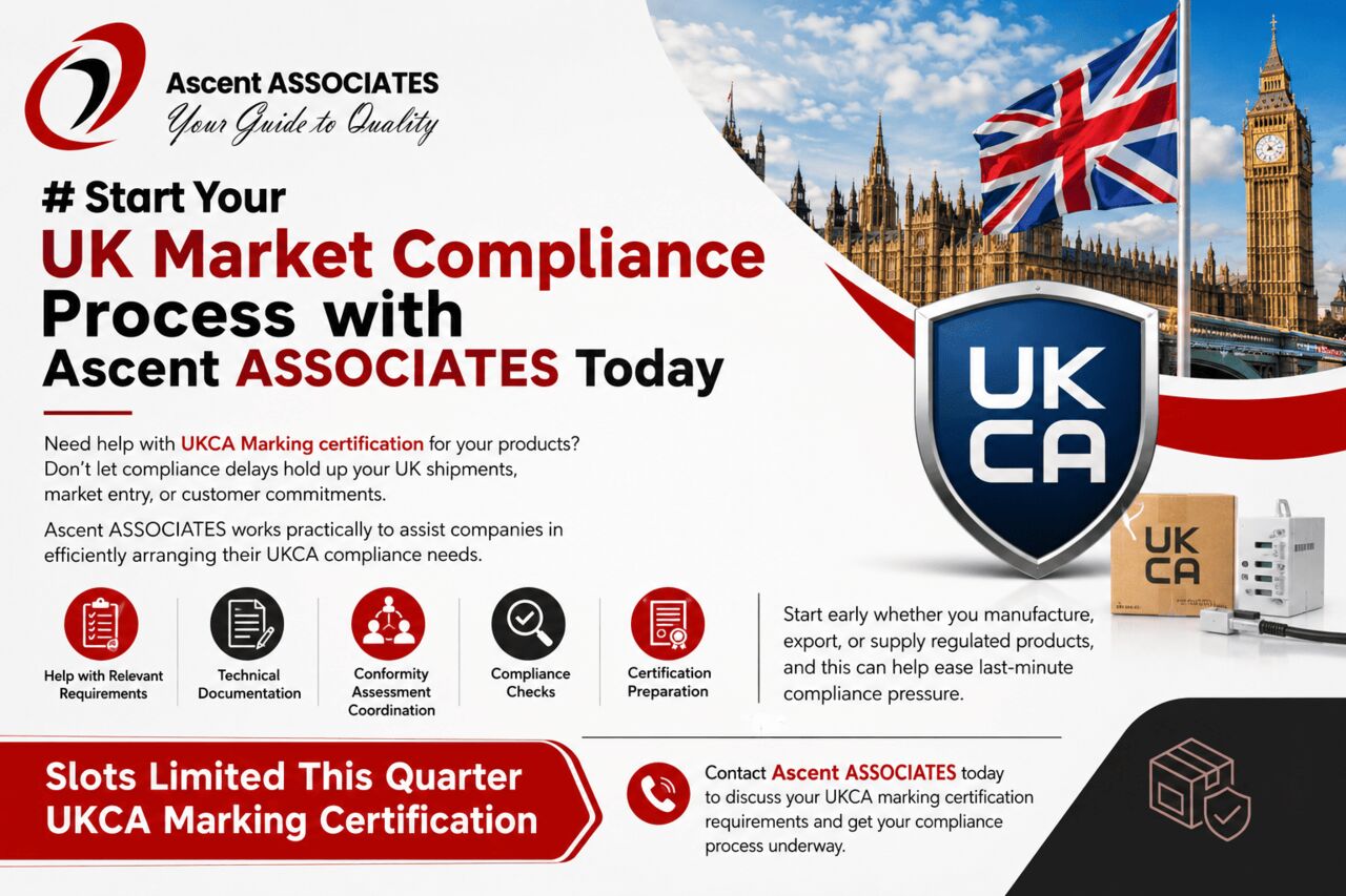 Colombo, Business, Start Your UK Market Compliance Process With Ascent ASSOCIATES Today