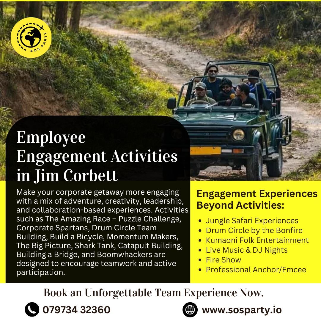 Mumbai, Event Planning, Employee Engagement Activities In Jim Corbett