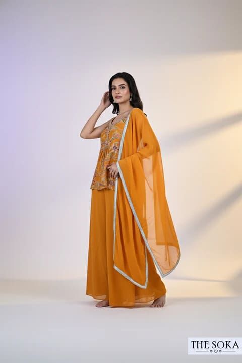 Noida, Clothing & Accessories, INR 2000,  Yellow Peplum Kurti