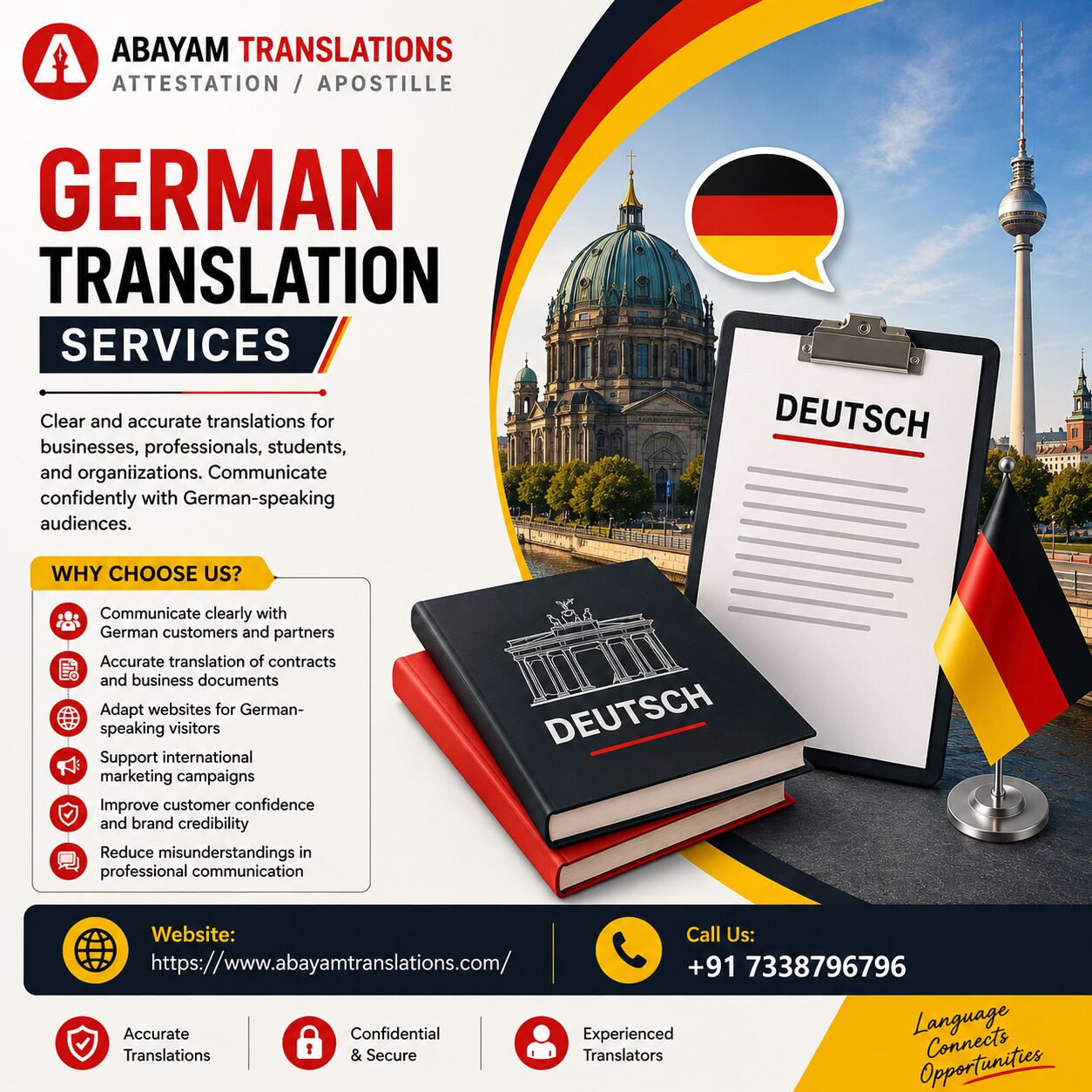 Chennai, Translation, Best German Translation Services For Business Documents