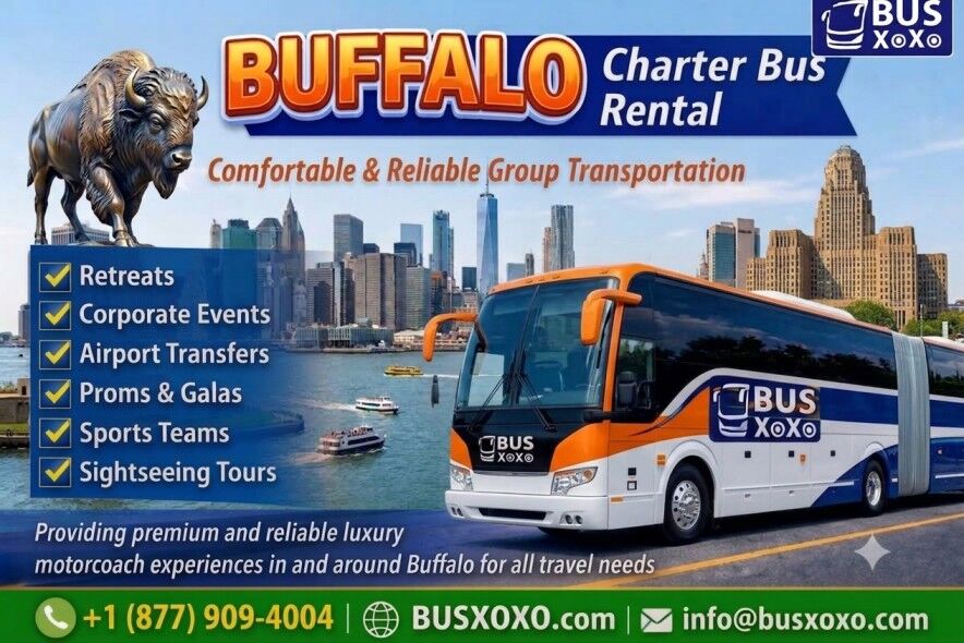 New York, Travel, Make Weekend Getaways Simple With Buffalo Charter