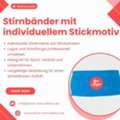 Stirnbänder Mit Individuellem Stickmotiv