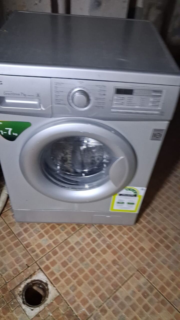 Jeddah, Appliances, SAR 550,  ✓LG FRONT LOAD FULLY AUTOMATIC WASHING MACHINE(Direct Drive)— SAR 550!