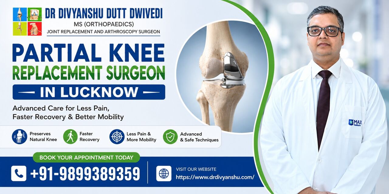 Lucknow, Medical, Partial Knee Replacement Hospital In Lucknow