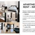 BHD 240/month,  Furnished,  2 BR,  100 Sq. Meter,  2 BHK Apartment For Rent &ndash; Riffa