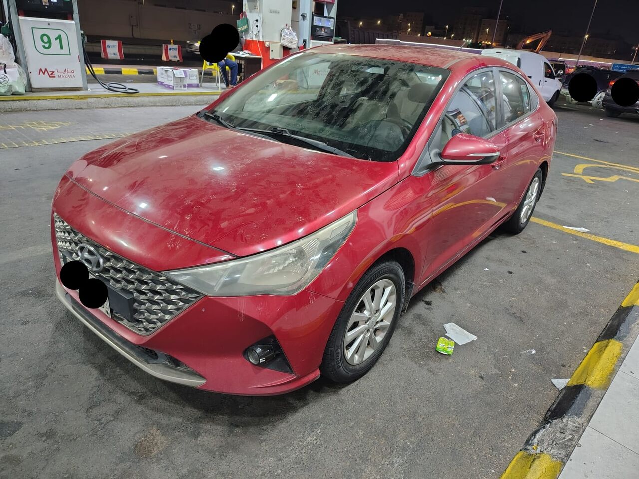 Riyadh, Vehicles, Cars & Trucks , SAR 30500,  Hyundai Accent,  2021,  Automatic,  244000 KM,   |  | Ruby Red | هيونداي أكسنت
