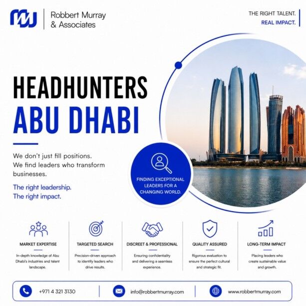 Abu Dhabi, Manpower, Headhunters Abu Dhabi
