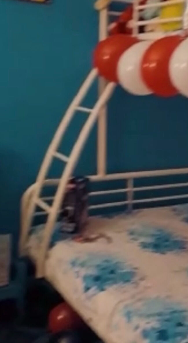 Al Aziziyah, Furniture, SAR 400,  White Ikea Bunk Bed