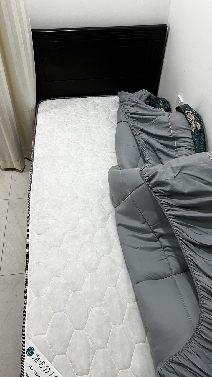 Adliya, Furniture, BHD 20,  Single Bed For Sale With Medicated Mattress