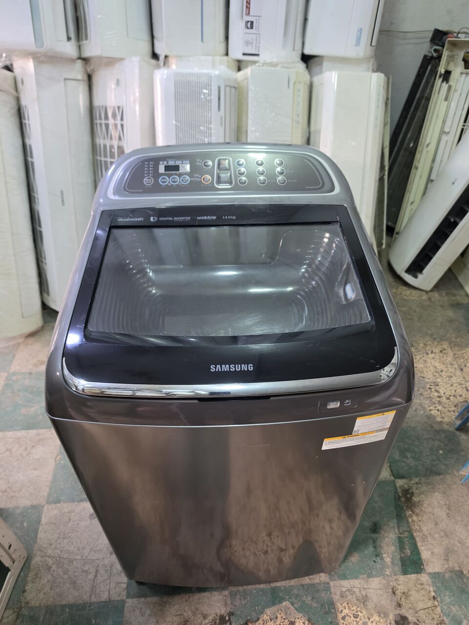 Al Batha, Appliances, SAR 1,  Samsung 14KG Top Load Inverter Washing Machine &ndash; Same As New Condition!