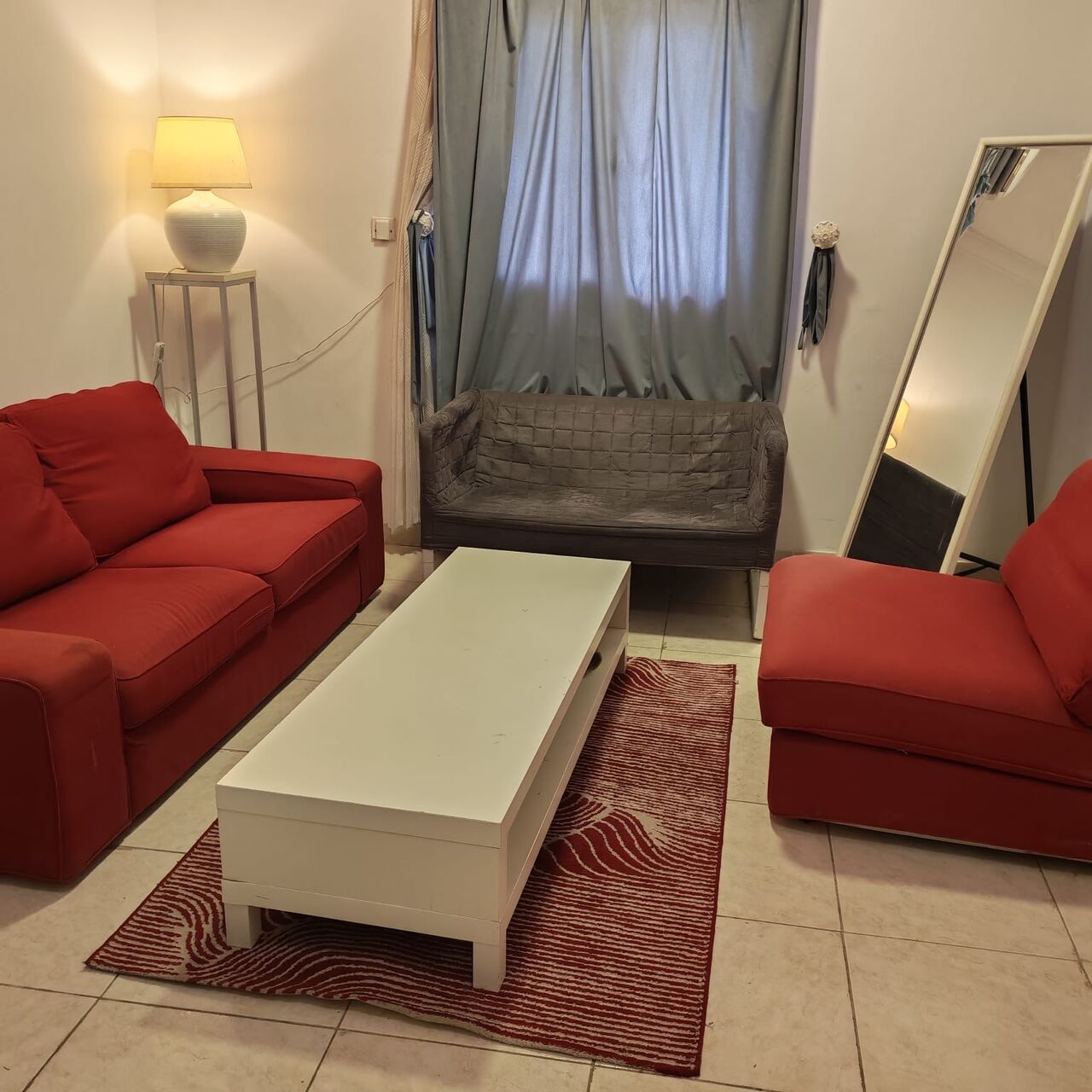 Al Rehab, Furniture, SAR 1200,  Sofa And Chair For Sale - IKEA Made Super Quality