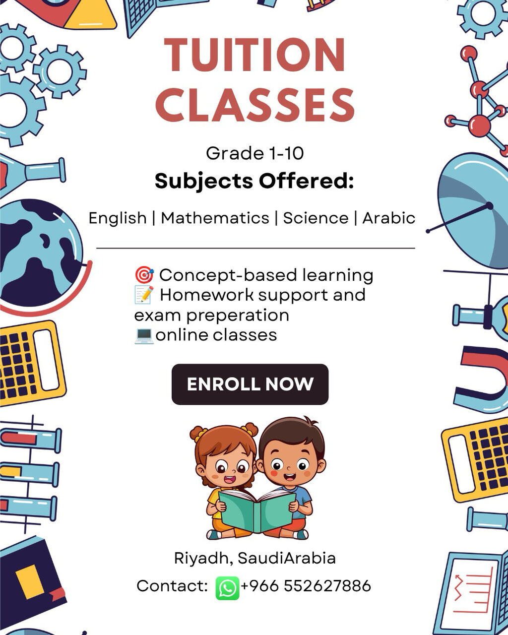 Riyadh, Job Seekers, Tutor In Riyadh
