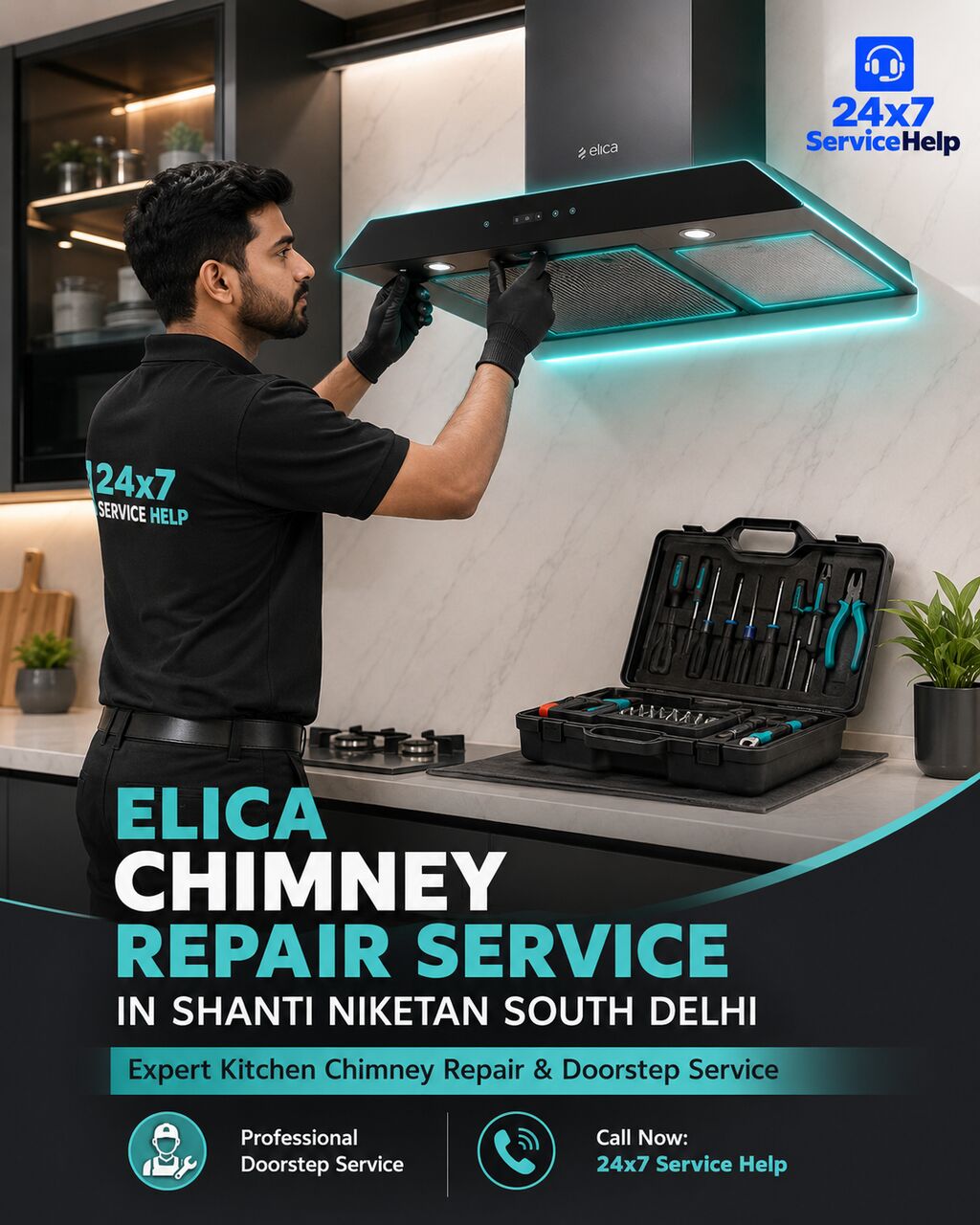 New Delhi, Appliance Repair, Elica Chimney Repair Service In Shanti Niketan South Delhi &ndash; Doorstep Service