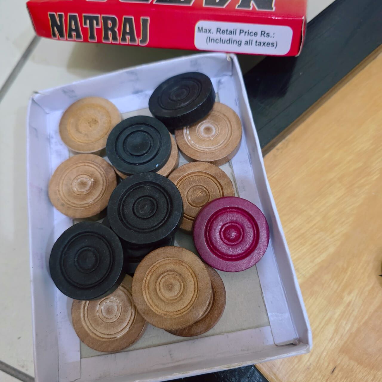 Bani Malik, Sporting Goods, SAR 35,  Carrom Board With Flick Discs Almost New