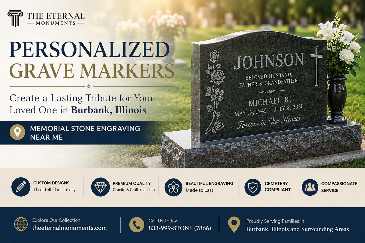 New York, Business, Personalized Grave Markers In Buffalo Grove | The Eternal Monuments