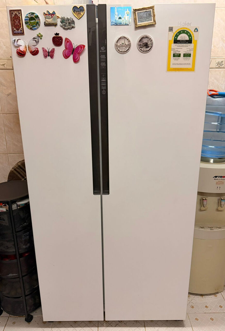 Riyadh, Appliances, SAR 1200,  Haier Side-by-Side Refrigerator &ndash; Excellent Condition