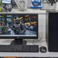 BHD 83,  HP Core I7 6th Gen PC RAM 8GB SSD 256GB 19" Monitor Win 11 & Office 2024 Ready To Use