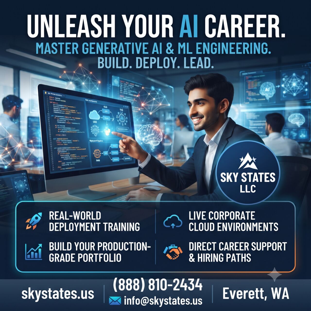 New York, Software, USD 3500,  Practical Generative AI & Machine Learning Engineering Boot Camp