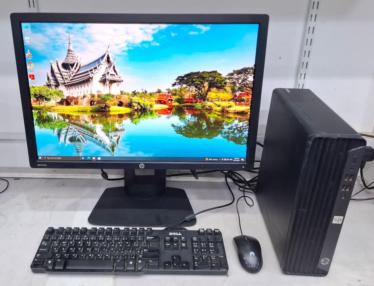 Manama, Computers, BHD 155,  10th Generation HP Core I7 Computer Set HP 24" WUXGA Monitor 8GB DDR4 RAM Windows 11 Pro