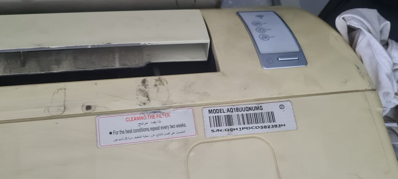 Riyadh, Air Conditioners, SAR 800,  Samsung 1.5 Tons (18,000 BTU). Split AC